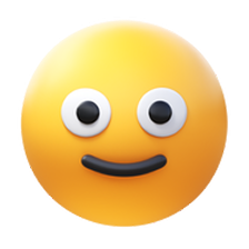 Emoji Mit Leichtem Lächeln