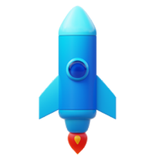 Raketen Icon Startup Wachstum