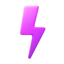 Rosa Blitz Icon Produktivität Steigern